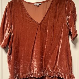 Madewell Velvet Shirt